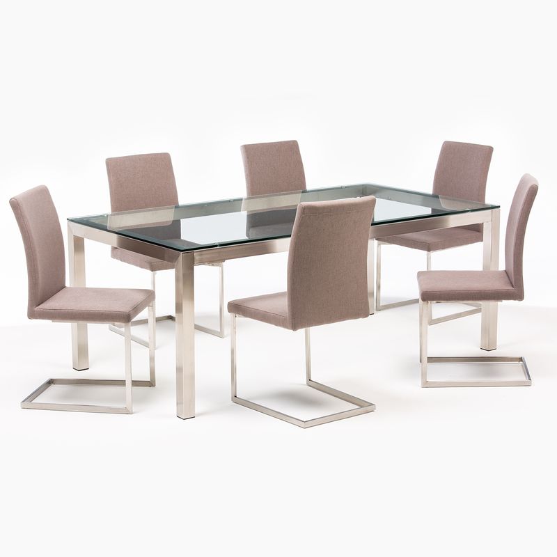 BASEMENT HOME - Juego Comedor Positano 6 Personas