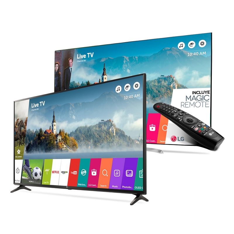 - OLED 55" B7P + LED 55" UJ6300 4K Ultra HD Smart TV
