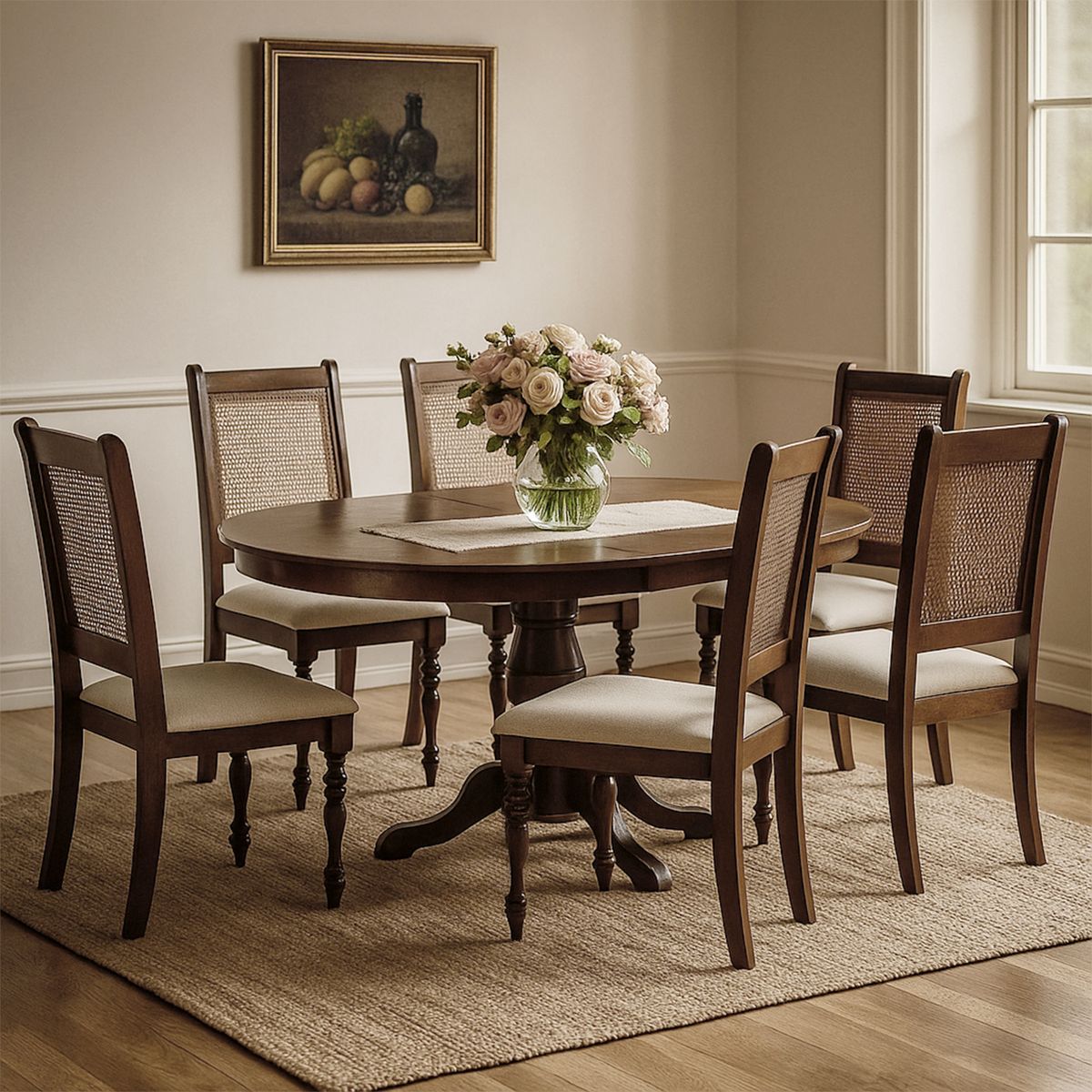 ROBERTA ALLEN - Juego de comedor Eminence 6 Sillas