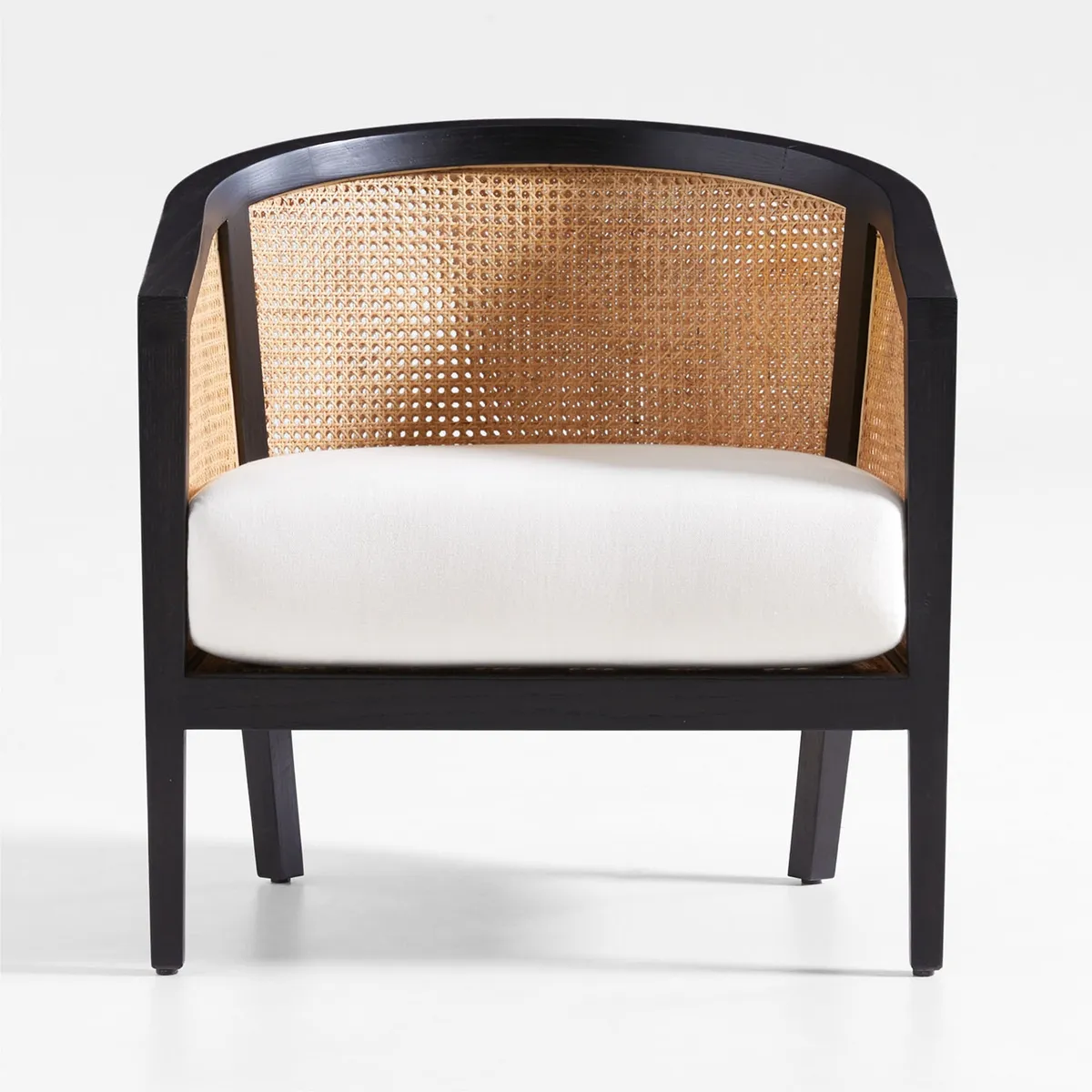CRATE & BARREL - Silla Ankara Negra