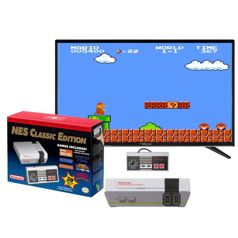  - Combo Led 40" FHD + Consola NES Classic Edition