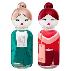 BENETTON - Kit Perfumes Best Friends Sisterland Green Jasmin EDT 80ml + Red Rose EDT 80ml