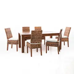 BASEMENT HOME - Juego de Comedor 6 Sillas Kretes