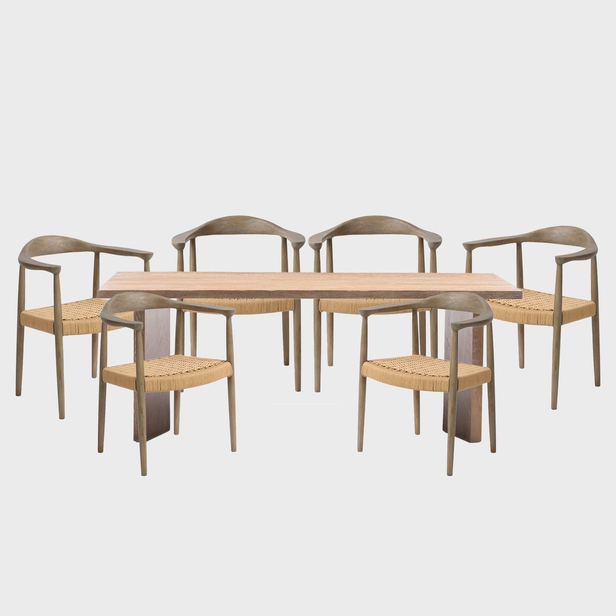  - Juego De Comerdor Fuji 8 Sillas Basement Home