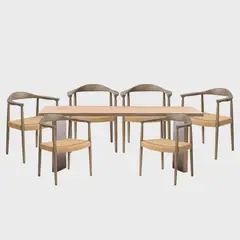 undefined - Juego De Comedor Fuji 6S Basement Home
