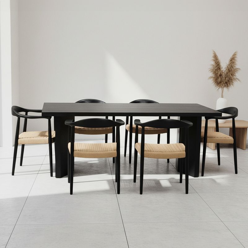  - Juego De Comerdor Fuji 6 Sillas Basement Home