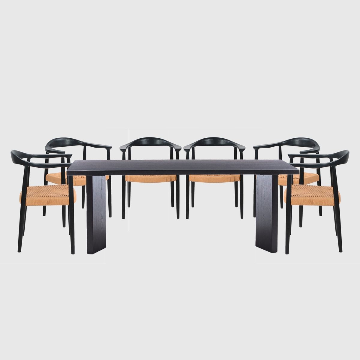  - Juego De Comerdor Fuji 8 Sillas Basement Home