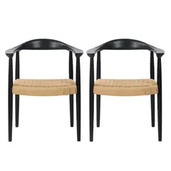 undefined - Par De Sillas Fuji Negro Basement Home