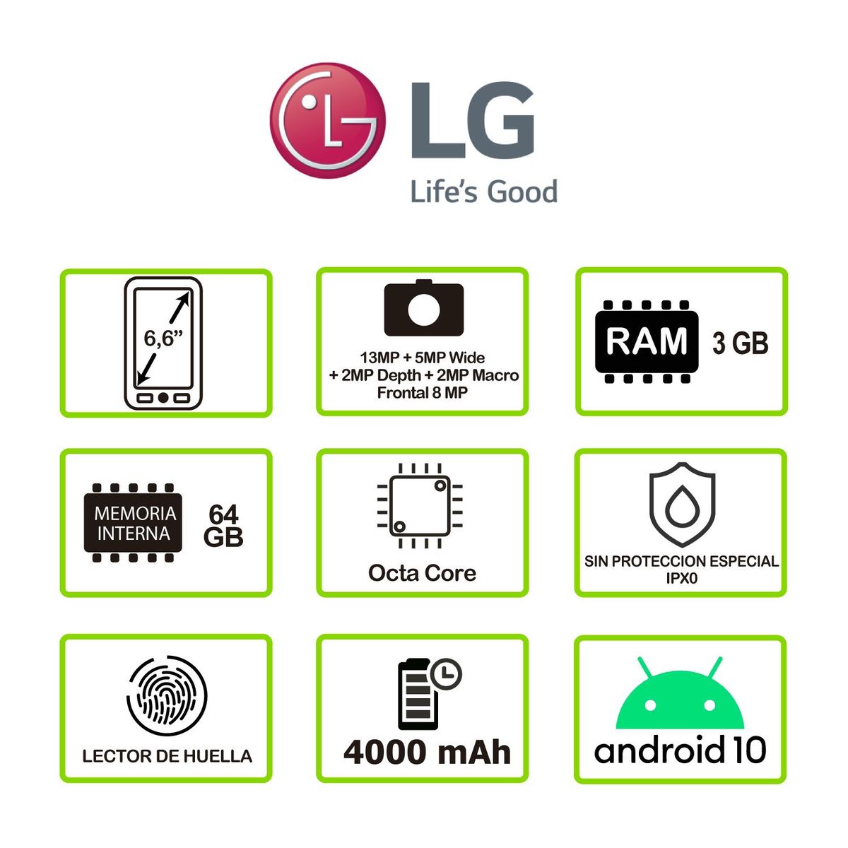 LG - Celular LG K42 64GB