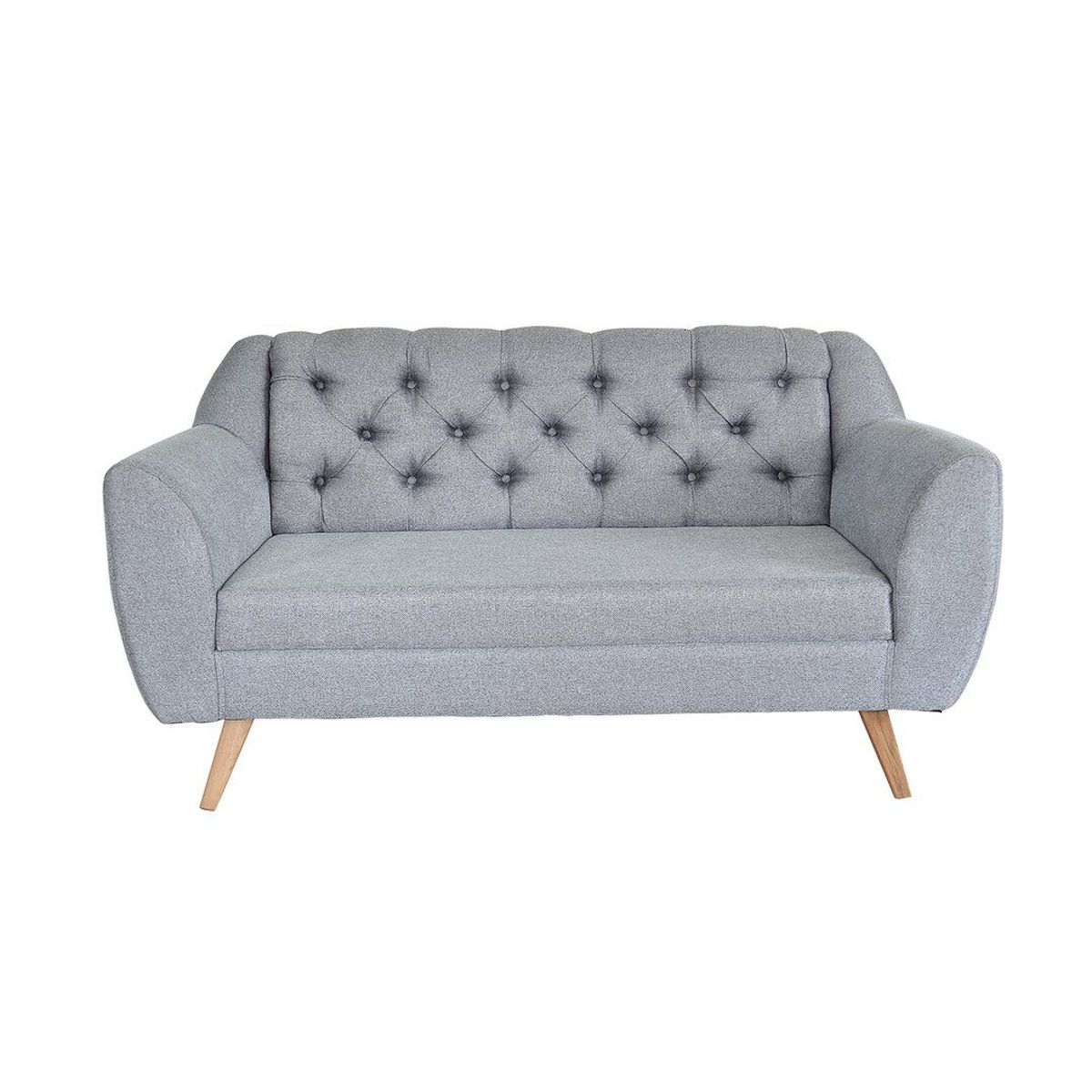 MUEBLES ALBURA - Sofá provenza gris