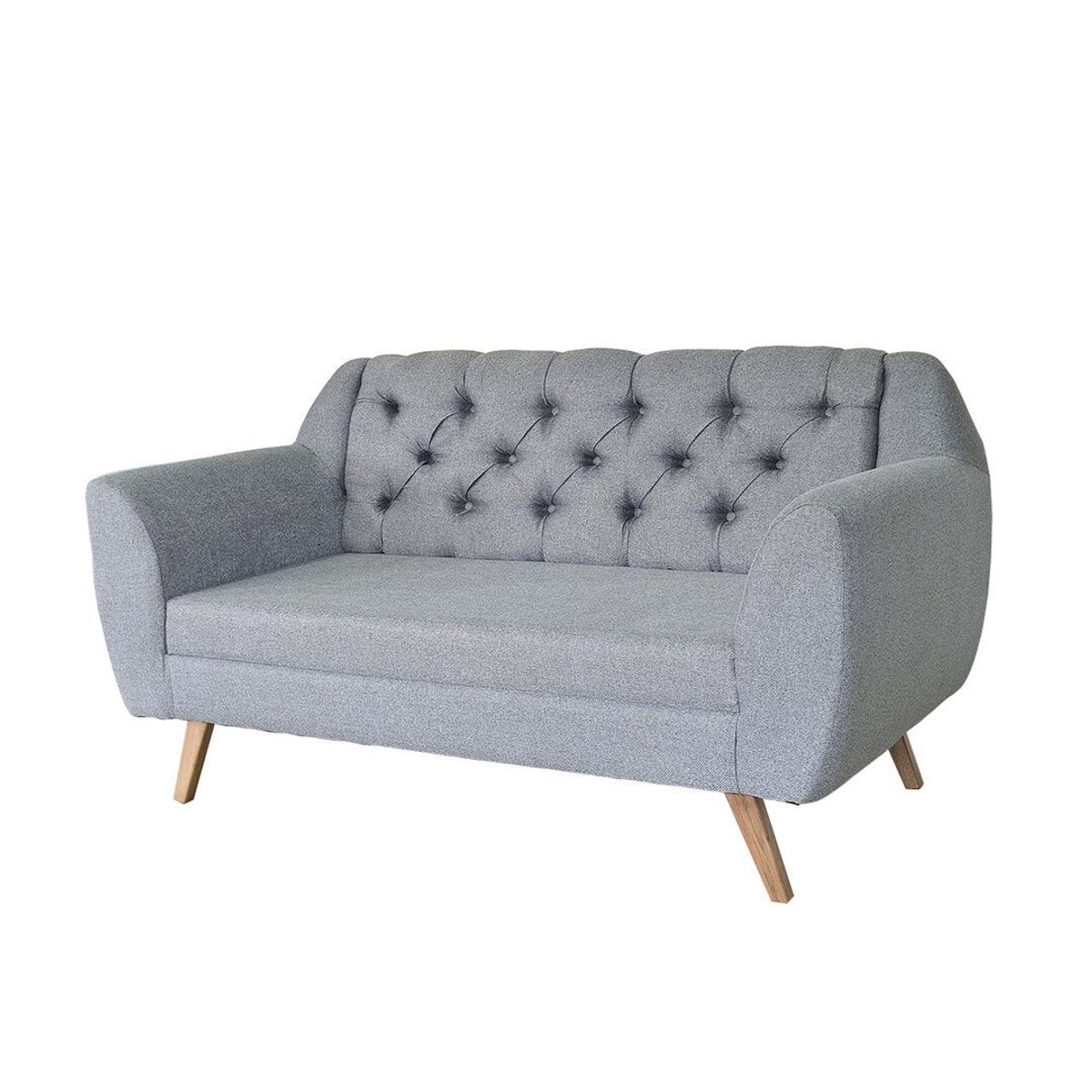 MUEBLES ALBURA - Sofá provenza gris