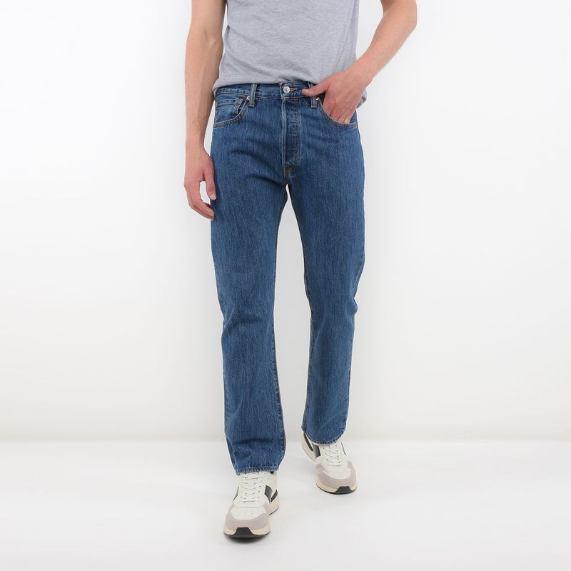 LEVIS - Jean 5 Bolsillos para Hombre Recto 501 Levis