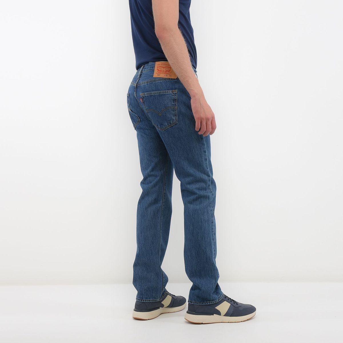LEVIS - Jean 5 Bolsillos para Hombre Recto 501 Largo 32 Levis