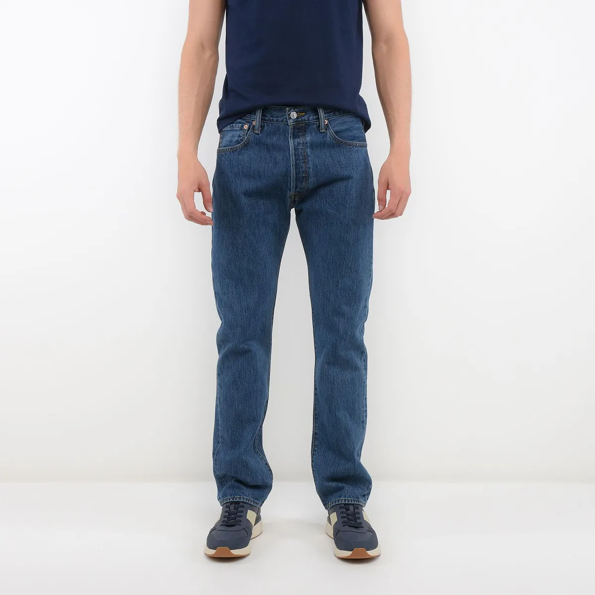LEVIS - Jean 5 Bolsillos para Hombre Recto 501 Levis