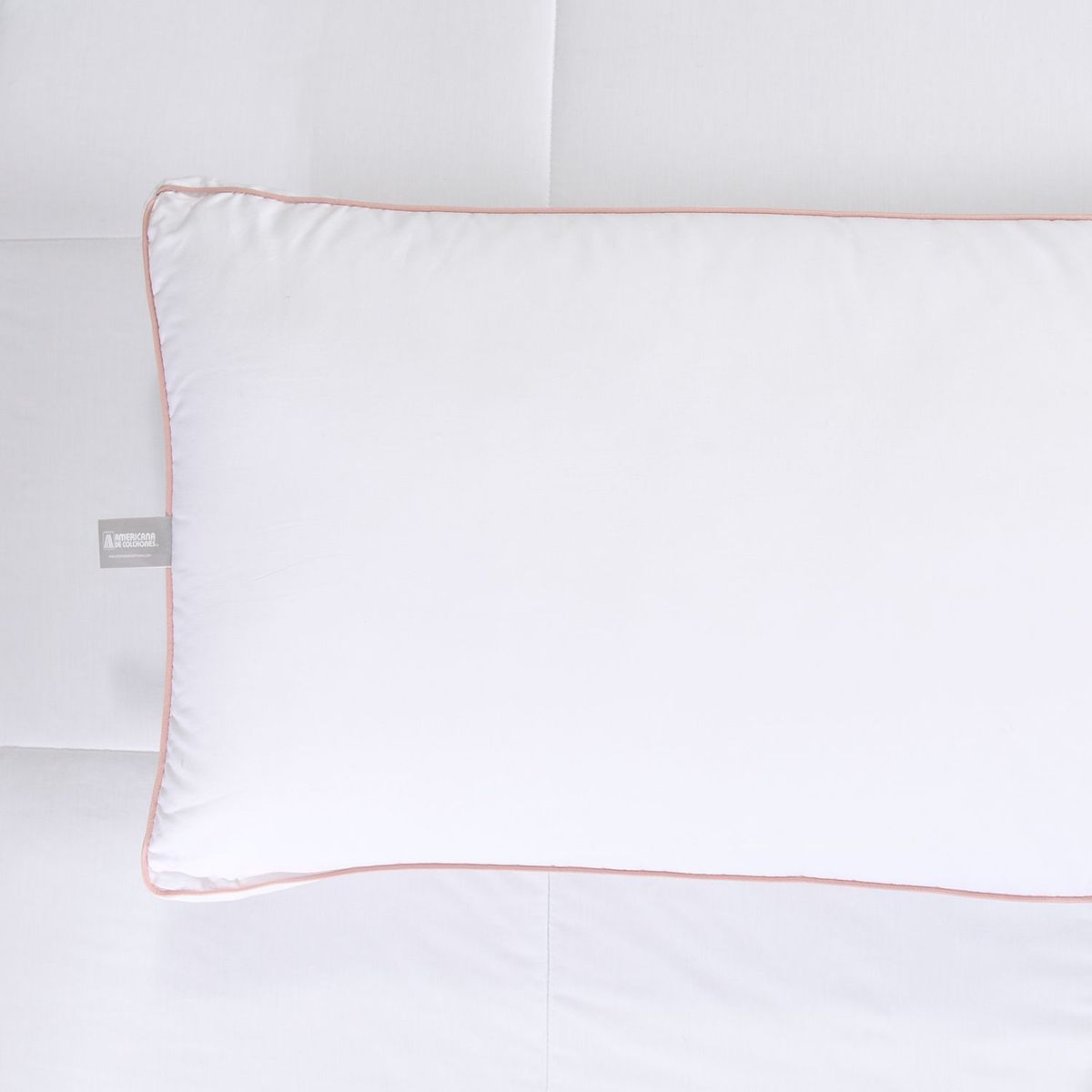 AMERICANA DE COLCHONES - Almohada en Microfibra, Firmeza Suave 50 X 90 cm Americana de Colchones Sweet Sleep