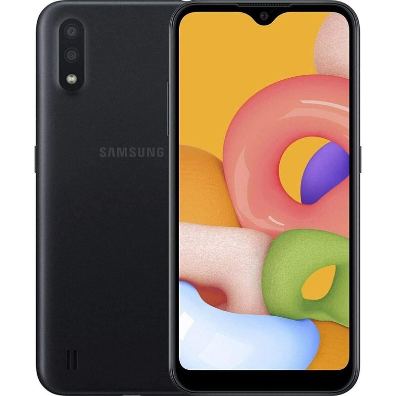 SAMSUNG - Celular Samsung a 01 core 16 gb negro