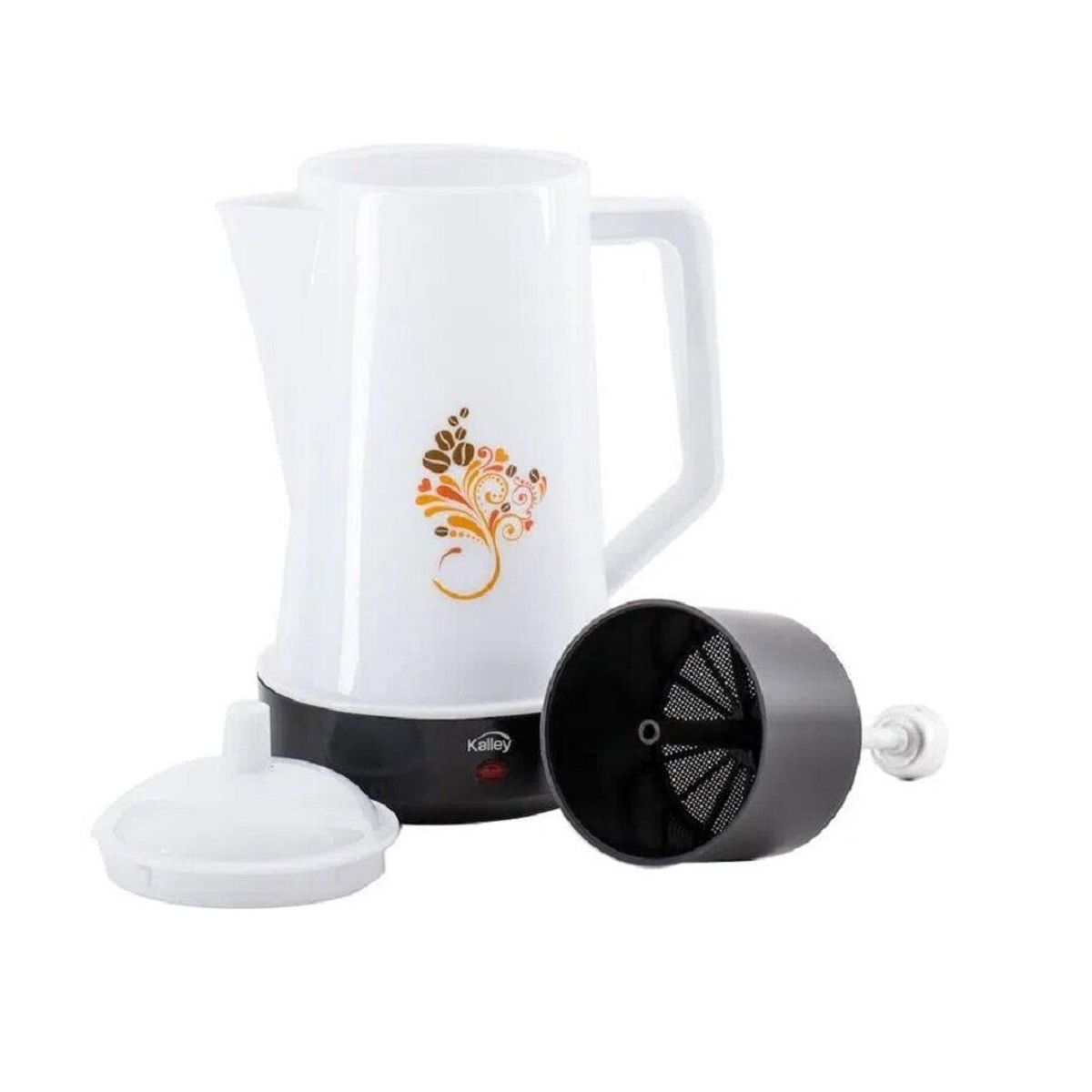KALLEY - Cafetera Percoladora Kalley 6 Tazas 600W K-Cmp1502