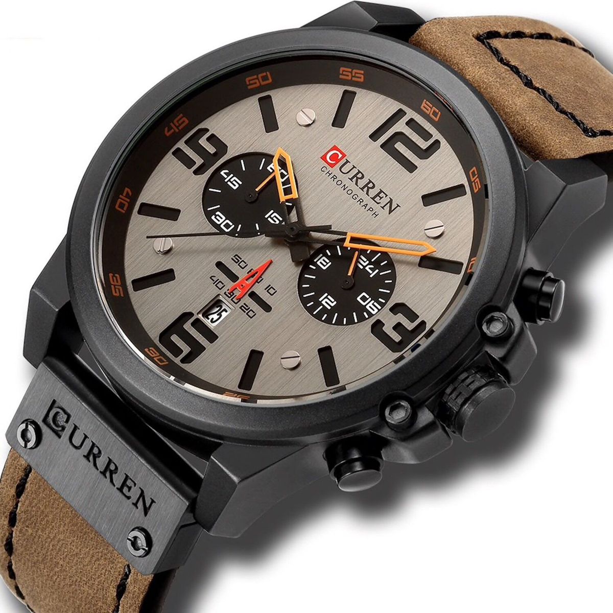 GENERICO - Reloj deportivo hombre cronografo curren 8314