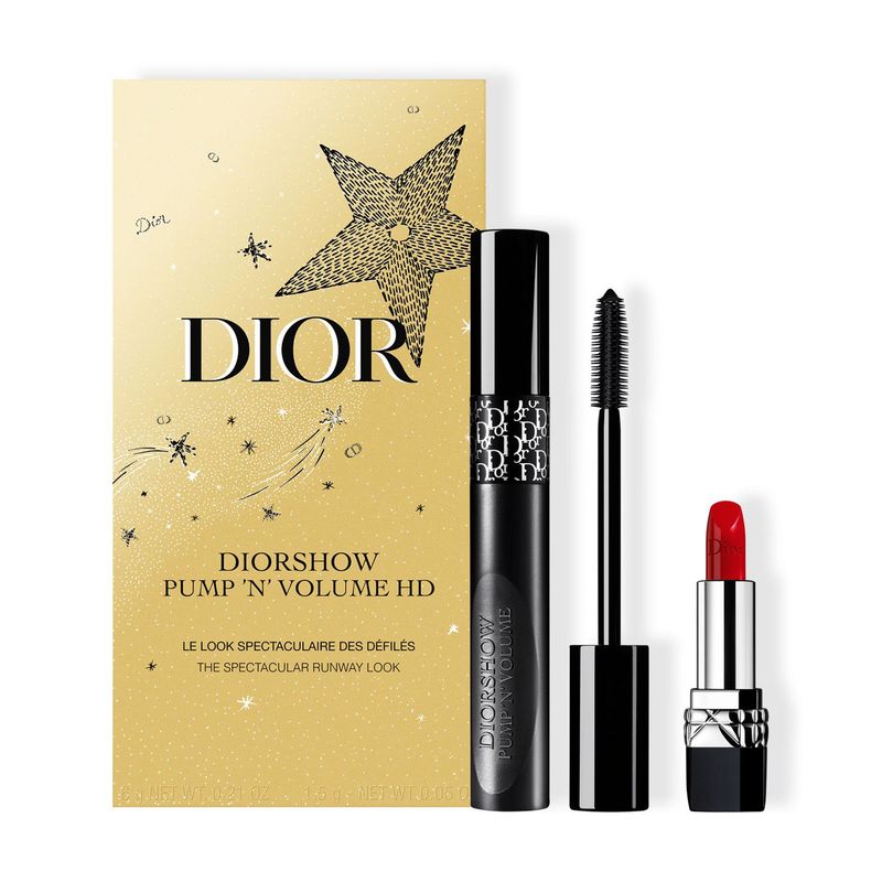 DIOR - Pestañina Set De Regalo 2 Piezas - Dior Show Pump N'Volume Mascara