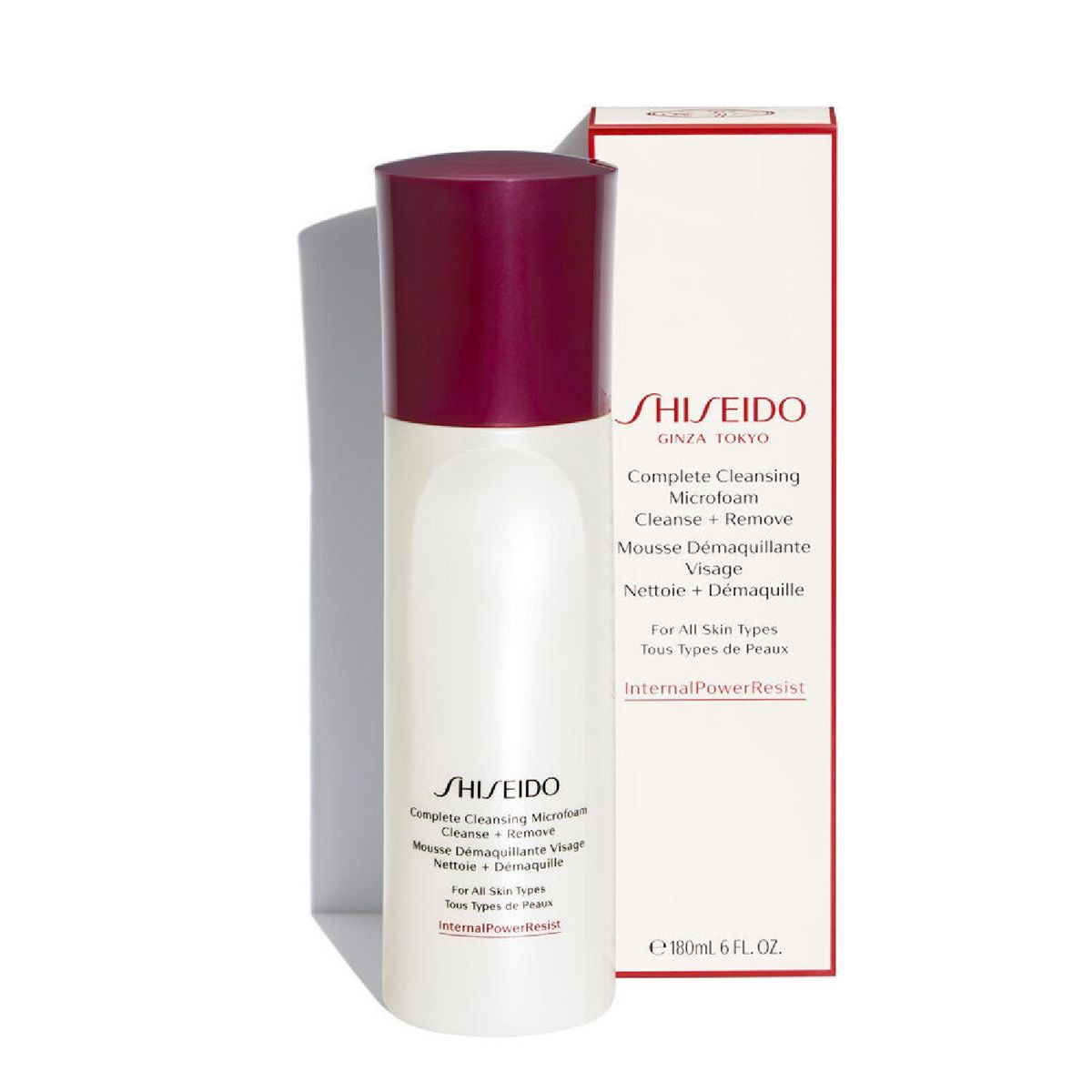 SHISEIDO - Limpiador Complete Cleansing MicroFoam 180 ml