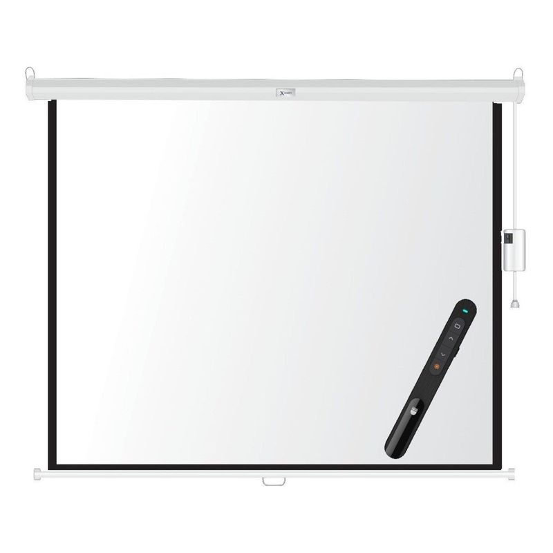 XKIM - Telon electrico de 2x2 con control remoto