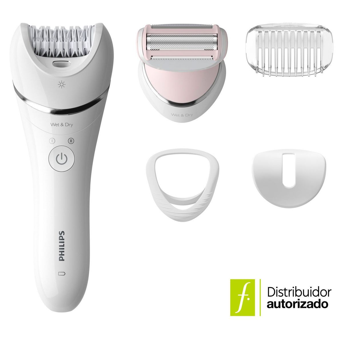 PHILIPS - Depiladora Philips Seco y Húmedo BRE710/00