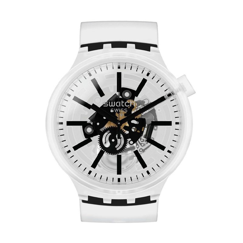 SWATCH - Reloj Hombre Swatch Big Bold Blackinjelly