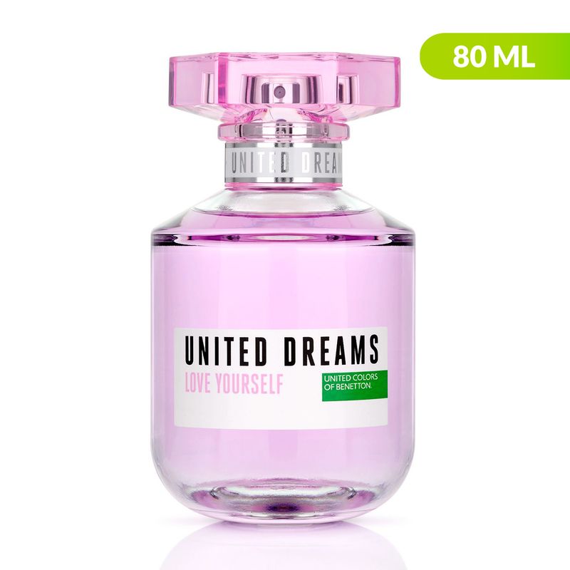  - Perfume Mujer Benetton United Dreams Love Yourself EDT 80 ml
