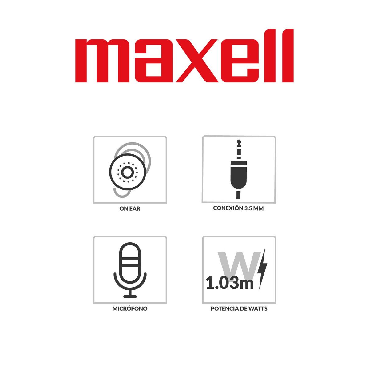 MAXELL - Audífonos Studio St-2000
