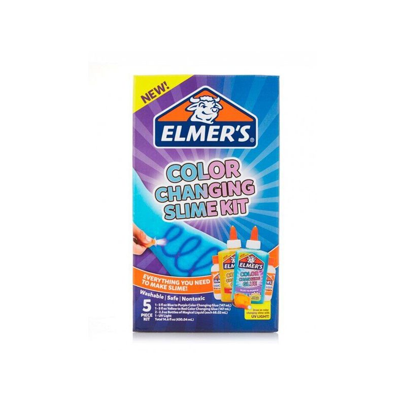 ELMERS - Kit slime que cambia de color elmer's