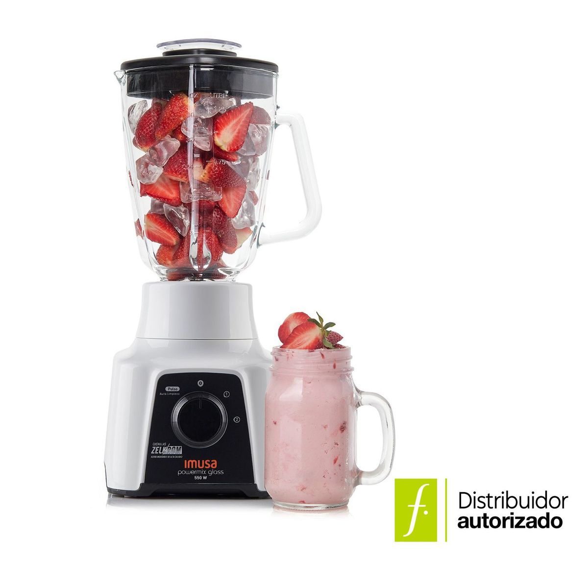 IMUSA - Licuadora Imusa PowerMix Plus 2 Velocidades 550 W