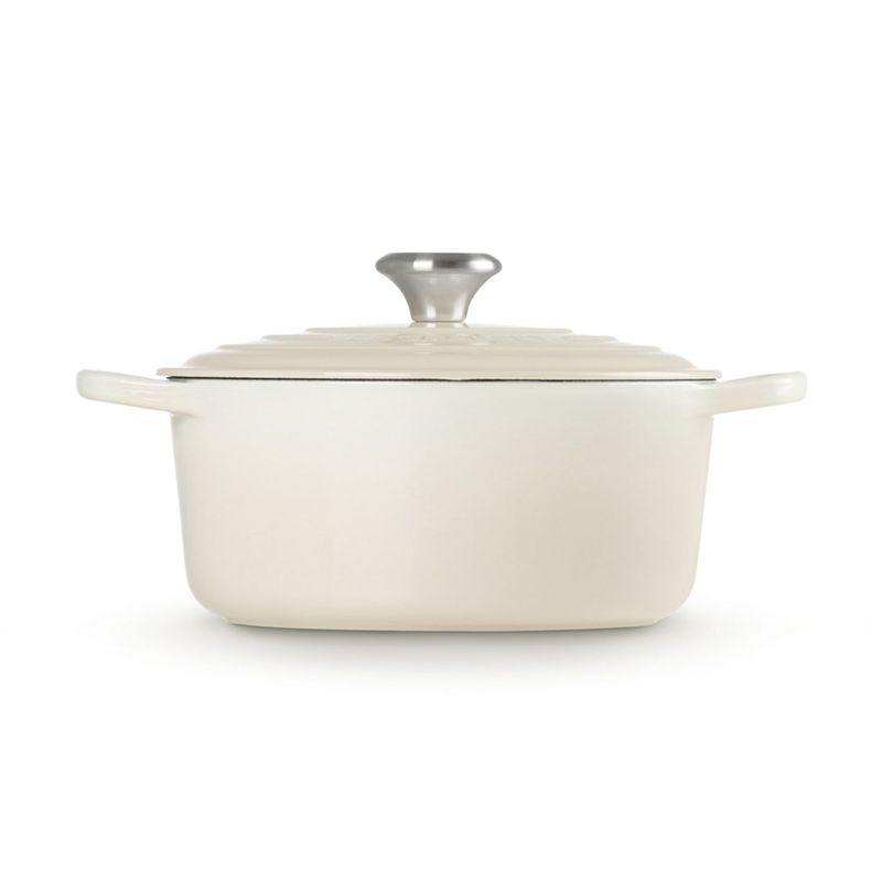LE CREUSET - Olla Cocotte Le Creuset Hierro 4.2 lt (25 cm) Meringue