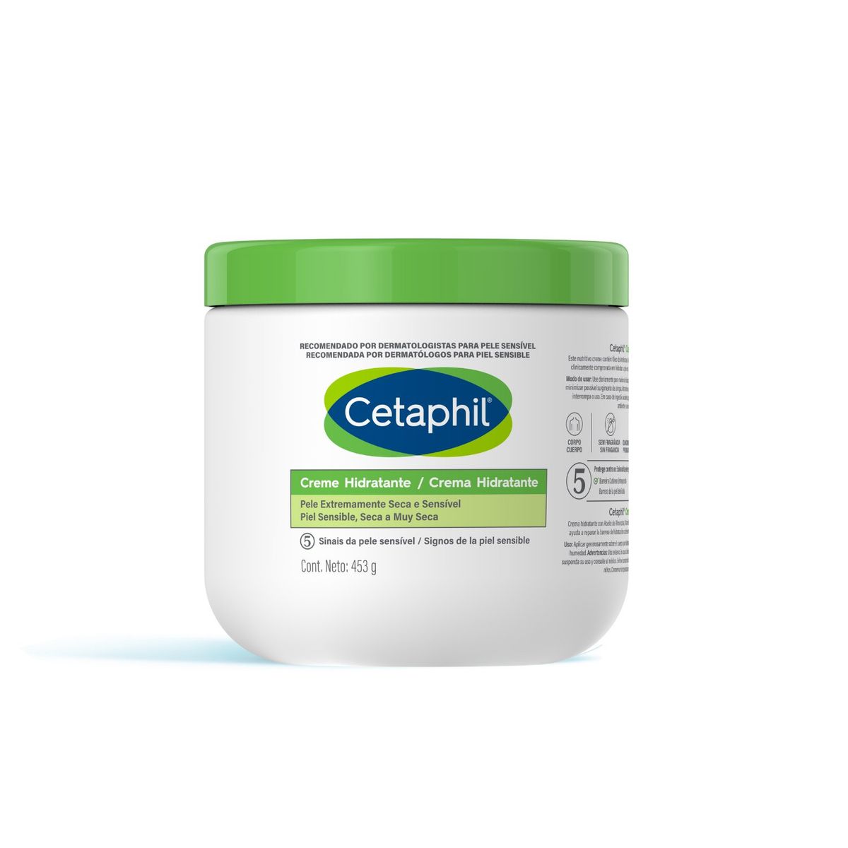 CETAPHIL - Hidratante corporal Cetaphil Crema Hidratan Pot Cetaphil para Piel Seca 453 gr