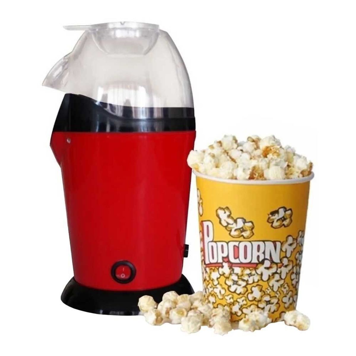 DANKI - Maquina crispetera redonda sinaceite palomitas 805