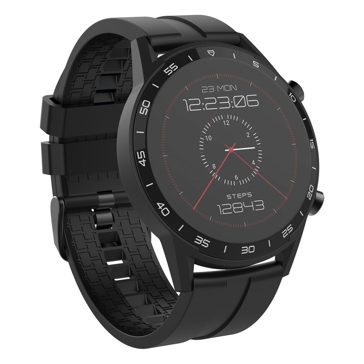 MULTITECH - Smartwatch Multitech con Medición de Temperatura