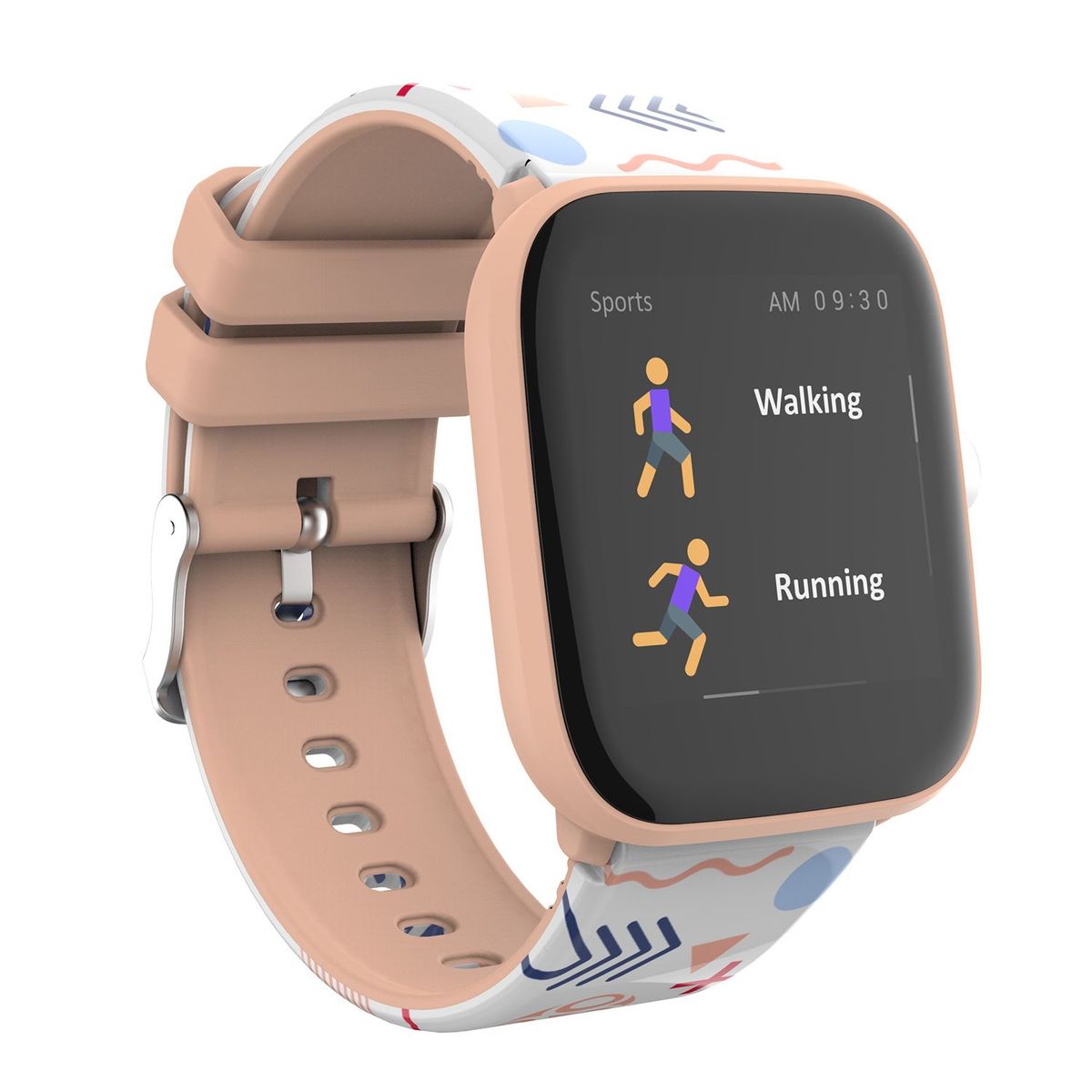 MULTITECH - Smartwatch KID Multitech con Medición de Temperatura (Para niña)