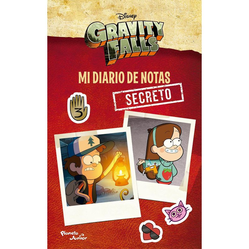 EDITORIAL PLANETA - Gravity Falls. Mi diario de notas secreto - Disney