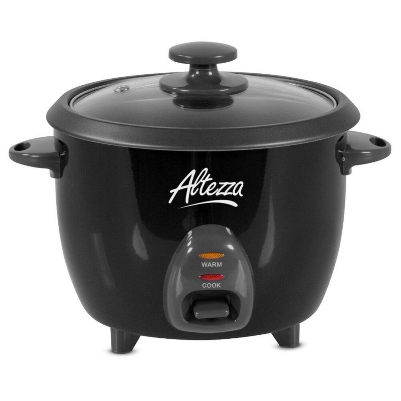 ALTEZZA - Olla arrocera altezza capacidad de 1 litro negra