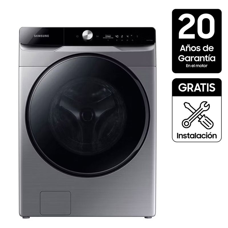 SAMSUNG - Lavadora Secadora Samsung Eléctrica 22 kg WD22T6500GP/CO