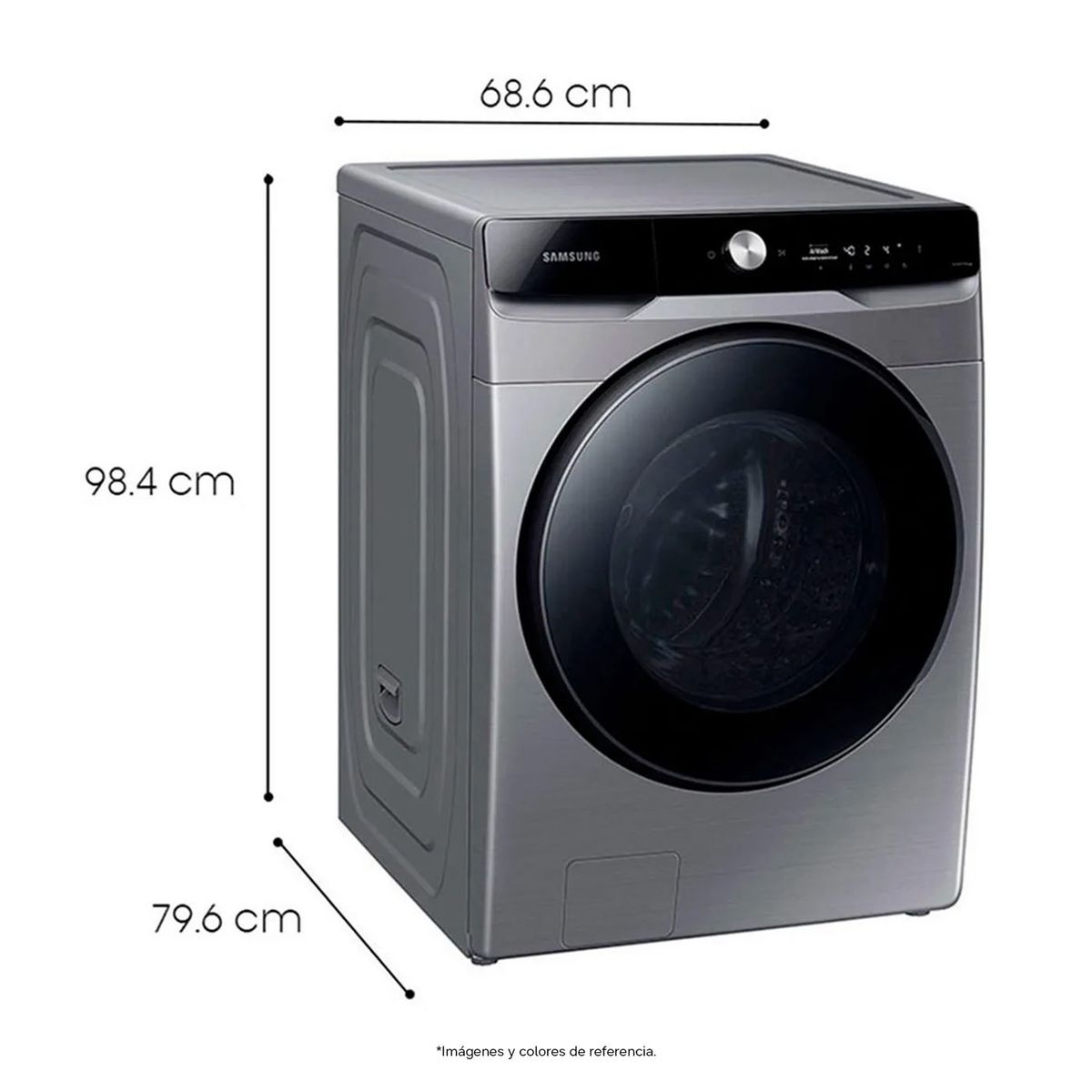 SAMSUNG - Lavadora Secadora Samsung Eléctrica 22 kg WD22T6500GP/CO