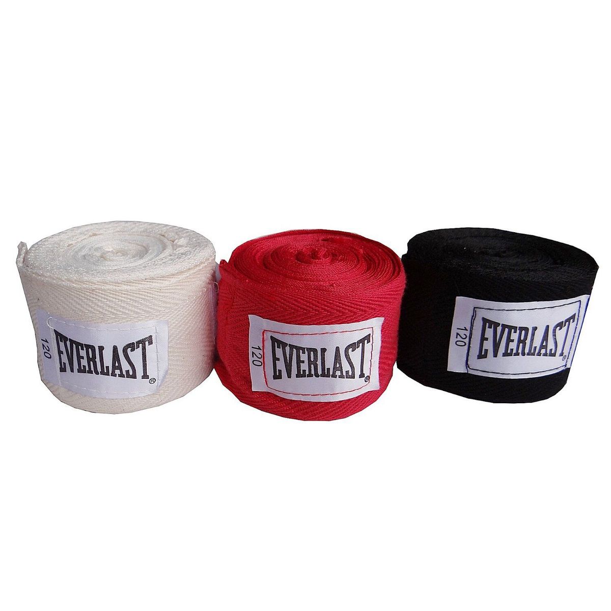 EVERLAST - Set 3 vendas everlast rd/bk/wt