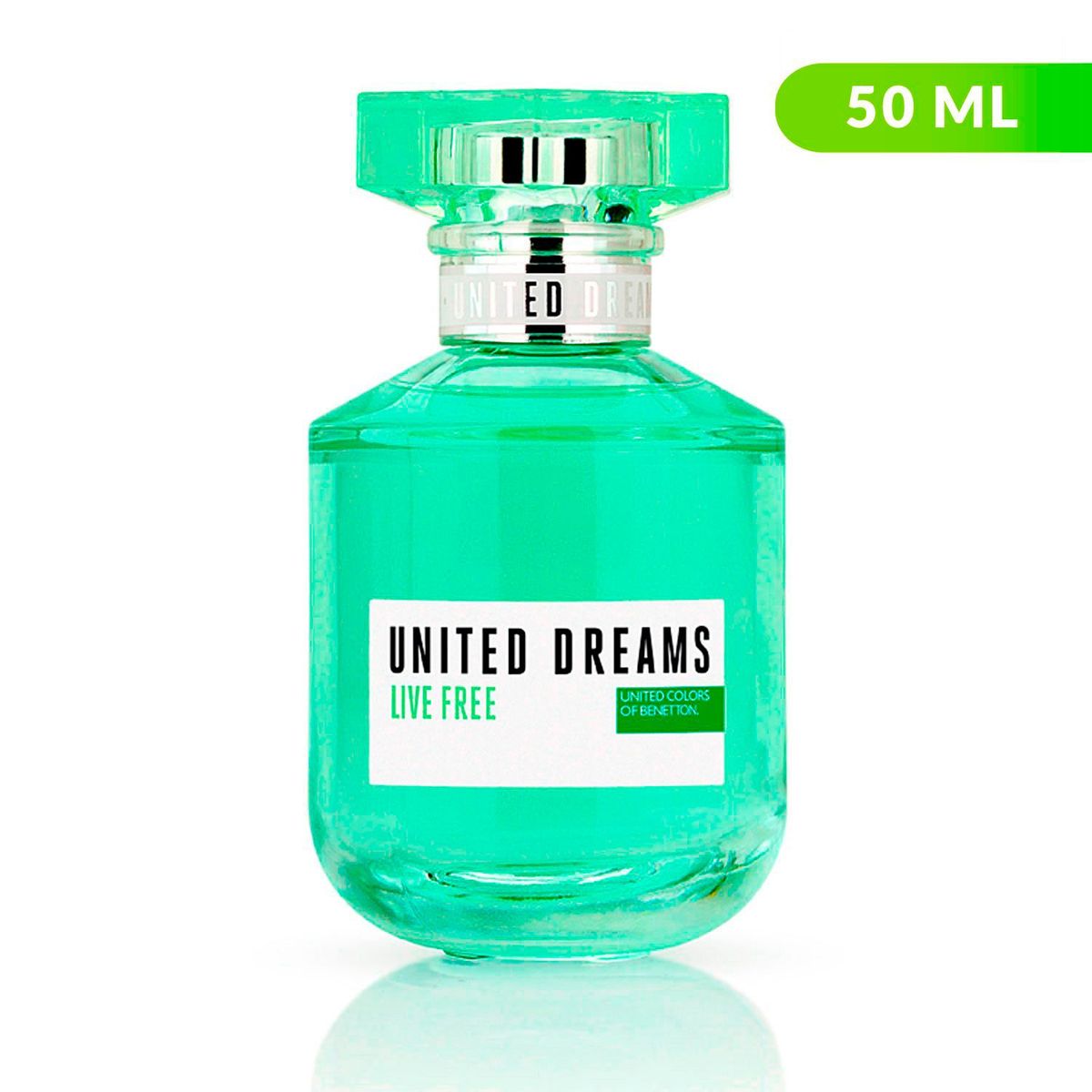 BENETTON - Perfume Mujer Benetton United Dreams Live Free 50 ml Eau de toilette 