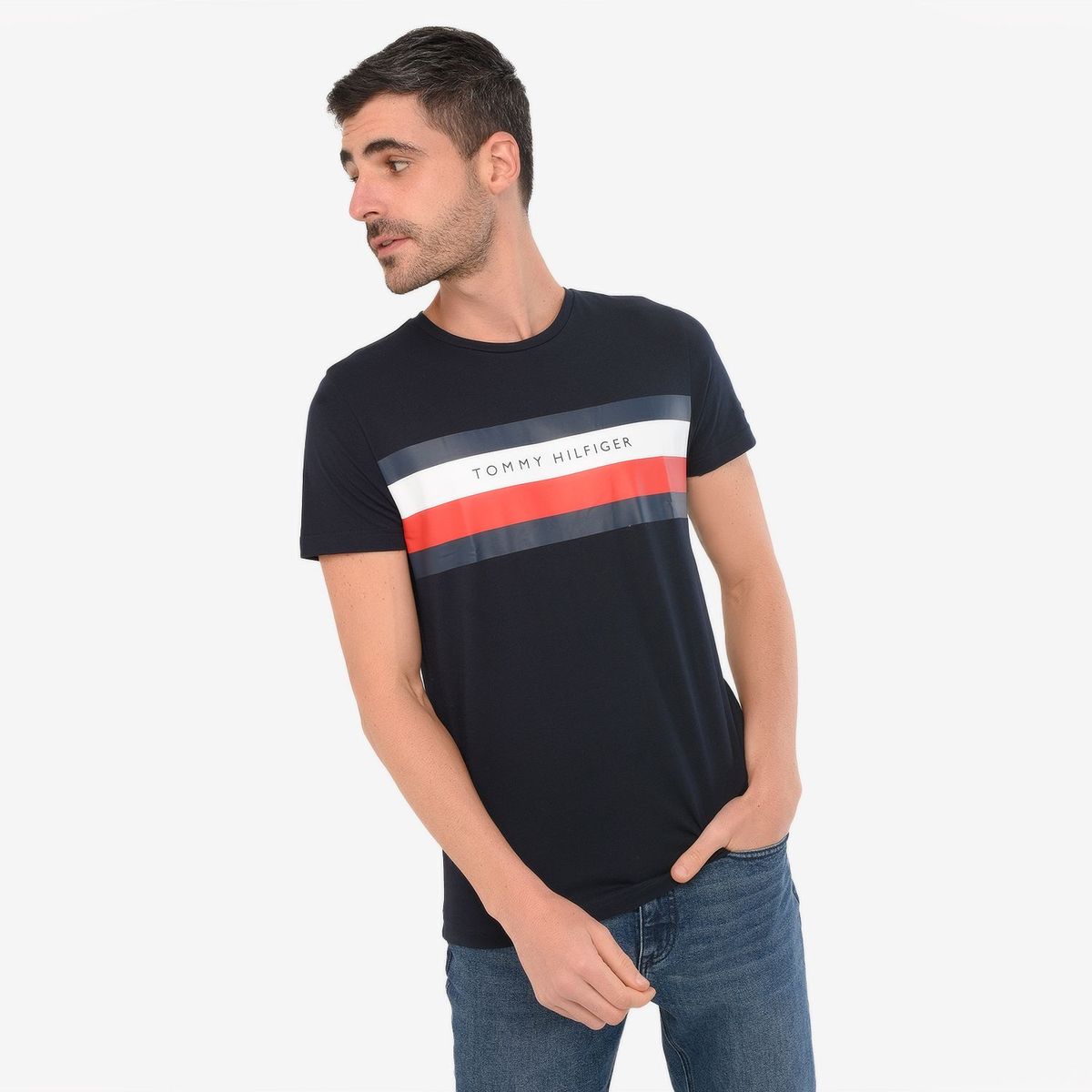 TOMMY HILFIGER - Camiseta Hombre Manga corta Tommy Hilfiger 