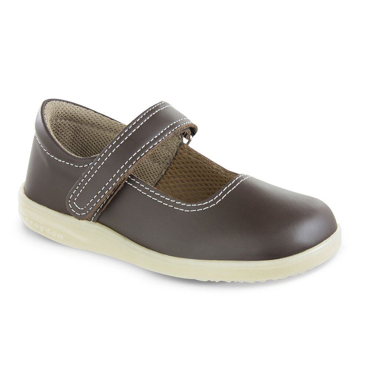 CROYDON - Zapatos escolares mafalda café para mujer