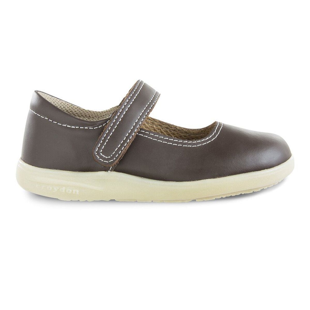 CROYDON - Zapatos escolares mafalda café para mujer