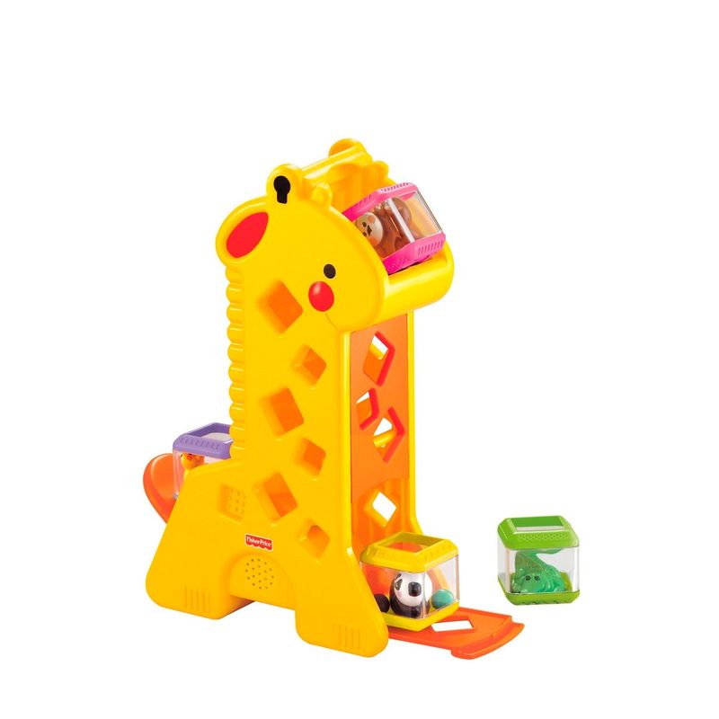 FISHER - Juguete de bebé Fisher Price Peek-A-Blocks Jirafa