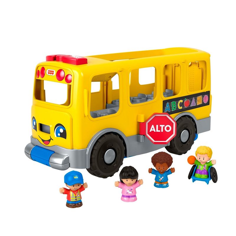 FISHER - Autobus Escolar Fisher Price Little People Haciendo Nuevos Amigos