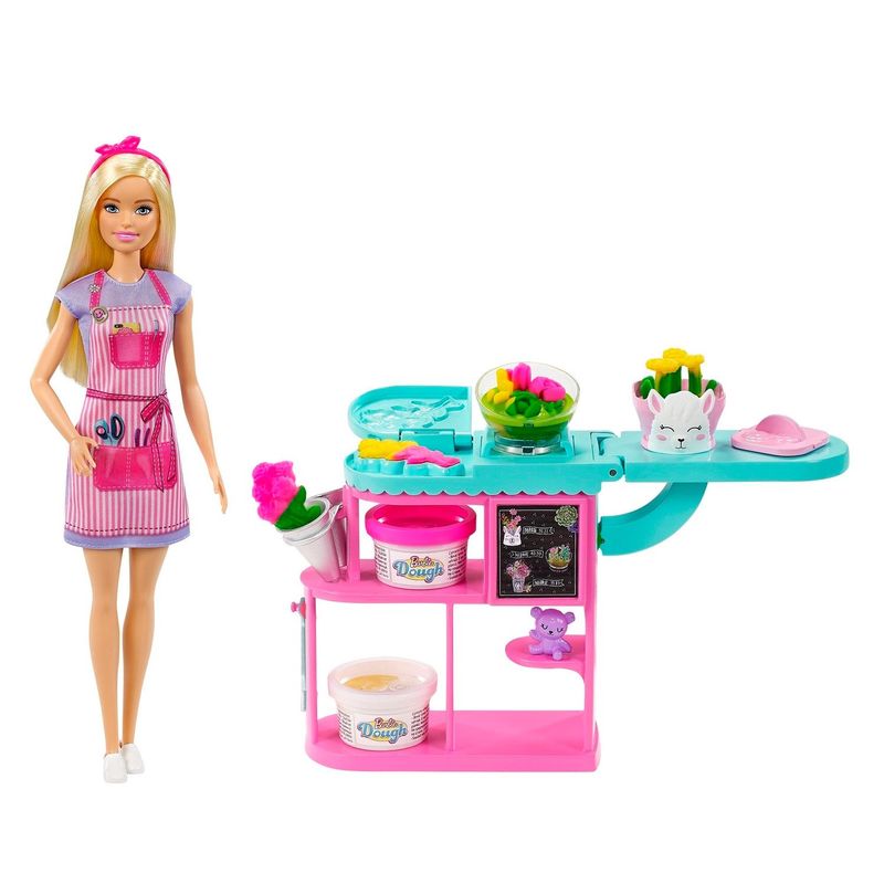 BARBIE - Barbie Set de Tienda de Flores