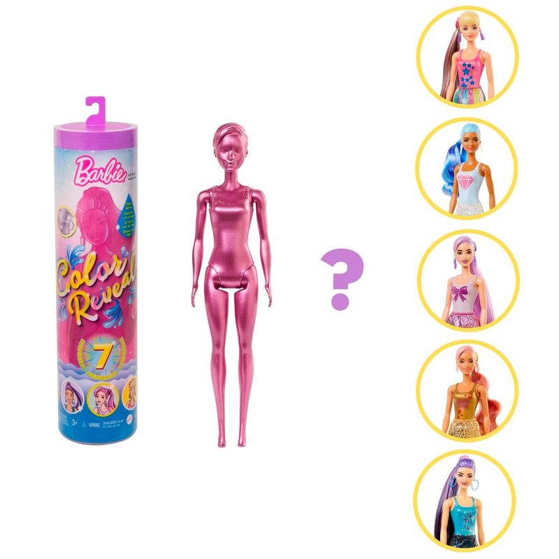 BARBIE - Barbie Fashionista Color Reveal Brillante