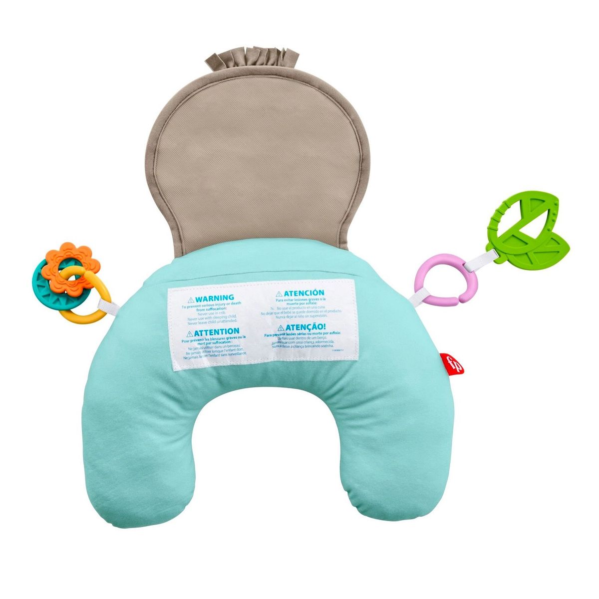 FISHER PRICE - Juguete de bebé Fisher Price Cojín de Actividades Oso